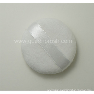 Pure White Velvet Maquillaje Puff